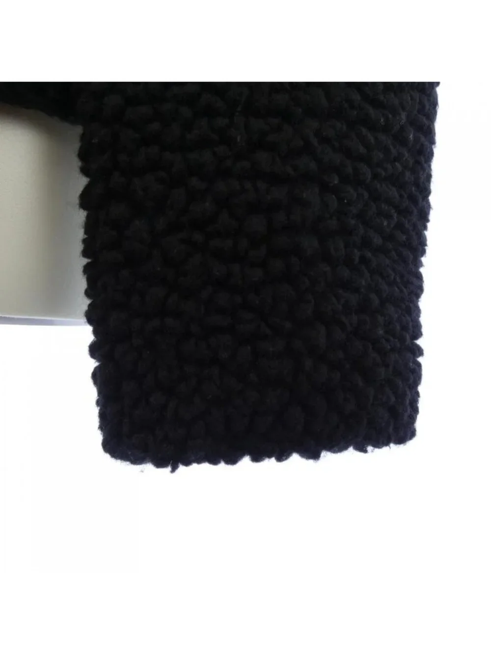 Chanel Collarless Jacket Black